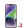 Protège écran ESSENTIELB iPhone 13/13Pro/14/16e verre trempé