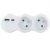 Essentielb - Multiprise  2 Prises + 1usb-A Et 1 Usb-C