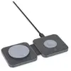Chargeur induction ADEQWAT sans fil MagSafe plat pliable 2 en 1