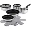 Batterie de cuisine ESSENTIELB 10 pcs revetement sain - sans PFAS