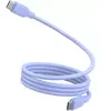 Câble de charge ESSENTIELB vers USB-C silicone magnétique1M Violet