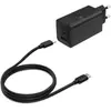 Chargeur + câble ESSENTIELB PC USB-A + USB-C 65 W + cable USB-C 2M