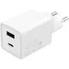 Chargeur ESSENTIELB 32W PowerDelivery USB-A  / USB-C Blanc