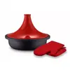 Tajine ESSENTIELB 32cm ceramique avec gants