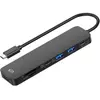 Hub ESSENTIELB 7 en 1 noir
