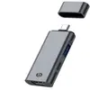 Essentielb - Hub Usb C  3 En 1 Avec Hmdi - Pd - Usb-A 3.0