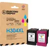 Multipack Cartouches D'encres Electro Depot Compatible Hp H304xl Pack ...