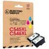 Multipack Cartouches D'encres Electro Depot Compatible Canon C545/546x...