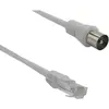 Câble antenne TV ESSENTIELB Male 9.52 mm / RJ45 male