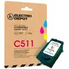 Cartouche D'encre Electro Depot Compatible Canon C 511 3 Couleurs