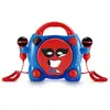 Lecteur CD BigBen personnalisable avec 2 microphones et stickers Bleu ...