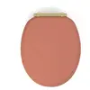 Abattant wc samba mdf terracota déclipsable soft close