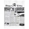 GELCO Rideau de douche Gazette 180 x 200 cm noir