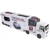 Majorette 212053304 TGX TGX Truck Porsche Experience+ 2 Cars Blanc