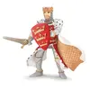 Figurine Roi Arthur rouge Papo