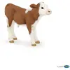 Papo- Veau simmental LA Vie A LA Ferme Animaux Figurine, 51134