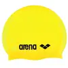 Arena Classic Silicone Bonnet de Piscine Mixte Adulte, Jaune Noir, TU