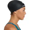 Arena Bonnet de compétition Unisexe 3D Soft Natation Mixte Adulte, Noir, FR : L (Taille Fabricant : L)