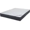 Ebac Matelas 140x190 Ramage - Ressorts ensachés - Hauteur 24 cm - 3 zones - Soutien ferme