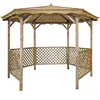 JARDIPOLYS Pergola en bois LORA - 320 x H245 cm - Cerland