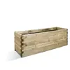 JARDIPOLYS Bac à fleurs en bois OLEA 208 L - 150 x 50 x H50 cm - Cerland