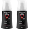 Vichy Homme Déodorant Ultra-Frais 24h Spray Lot de 2 x 100ml