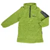 Veste polaire enfant Peak Mountain Ecypa - vert lime chine - 8 ans