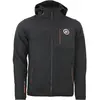 Afneembare hoodie met softshell panelen Peak Mountain Carhood