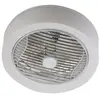 FARELEK AIR-LIGHT CROWN - Ventilateur de plafond blanc Ø40cm 95W avec couronne d'éclairage LED