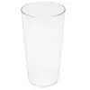 PUBLI EMBAL - Verres à bière plastique réutilisable - 60 cl - 5 unités
