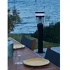 Lampe UV Anti Moustique extérieur - Master Trap Night Hunter - Energie solaire - Noir