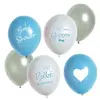 Ballons de baudruche pour Baby Shower - LE GEANT DE LA FETE - Bleu - L...
