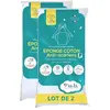 Lot de 2 Protège Matelas Bébé Anti Acariens P'TIT LIT - Bouclette 100%...