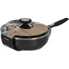 Beka Pro Induc Hapjespan met Glazen Deksel 24 cm Zwart