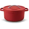 Cocotte ronde rouge 24 cm 4.5 L - Beka