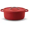 Cocotte ovale rouge 31 cm 6 L - Beka