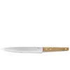 Couteau tranche lard Nomad 20 cm en acacia - Beka - Argent - Inox