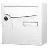 Boîte aux lettres - RENZ - Normalisée - 1 porte - Extérieur - Blanc
