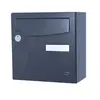 Renz - Boîte aux lettres compacte 1 porte extérieur acier anthracite m...