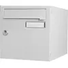 Boîte aux lettres normalisée - RENZ - 2 portes - Acier gris - Collecti...