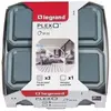 LEGRAND Lot de 1 interrupteur ou va-et-vient et 3 prises de courant ét...