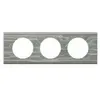 LEGRAND Celiane Plaque de finition 3 postes furtif