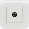 LEGRAND - Mosaic prise télévision simple blanc complet