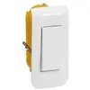 LEGRAND Interrupteur ou va-et-vient Mosaic 10A étroit + Plaque + Boite