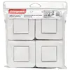 Legrand Lot de 4 interrupteurs va-et-vient 10A complet Mosaic - Blanc