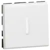 Legrand Poussoir à voyant, lumineux Mosaic, LEGRAND, blanc