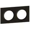 LEGRAND Plaque 2P noir velour Dooxie
