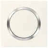 LEGRAND Plaque 1P blanc chrome Dooxie
