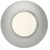 Plaque de finition ronde 1 poste Dooxie - Legrand - Finition effet aluminium