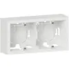 LEGRAND Cadre saillie 2 postes Dooxie - Blanc